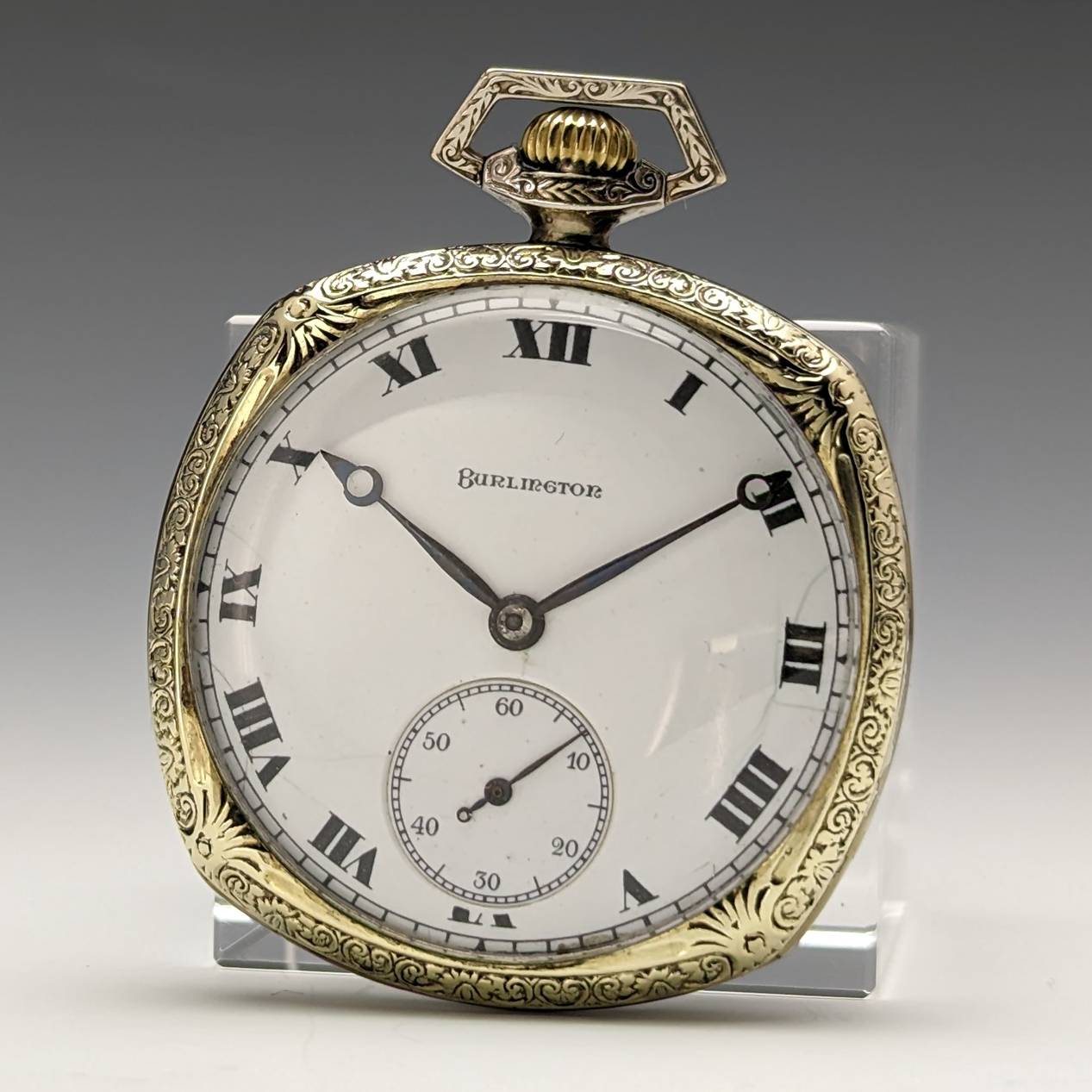 格安即納1920年 米国 AA社 懐中時計鎖 チェーン デコ フォブ アンティーク 時計